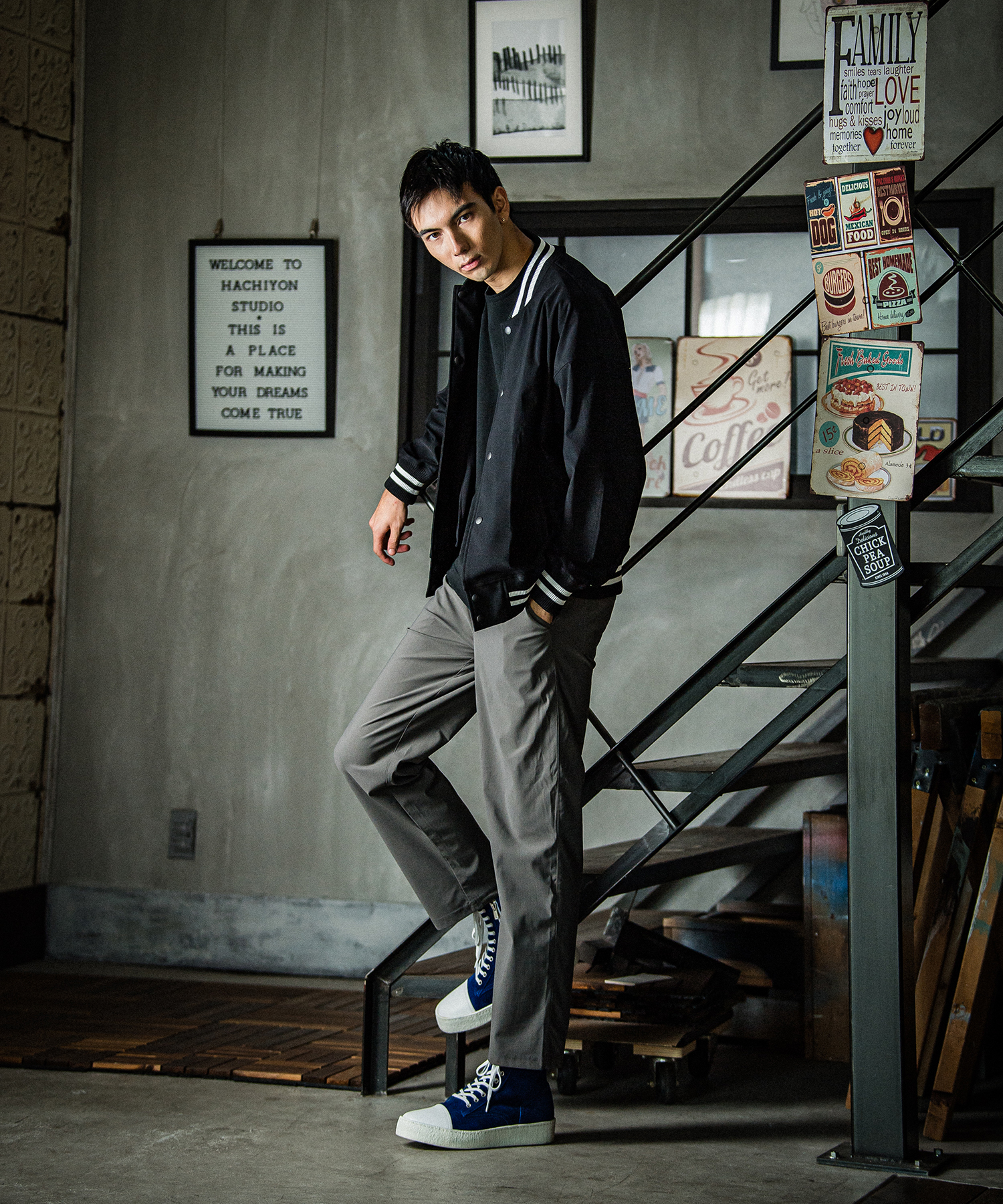 CHRIS EASY WIDE PANTS