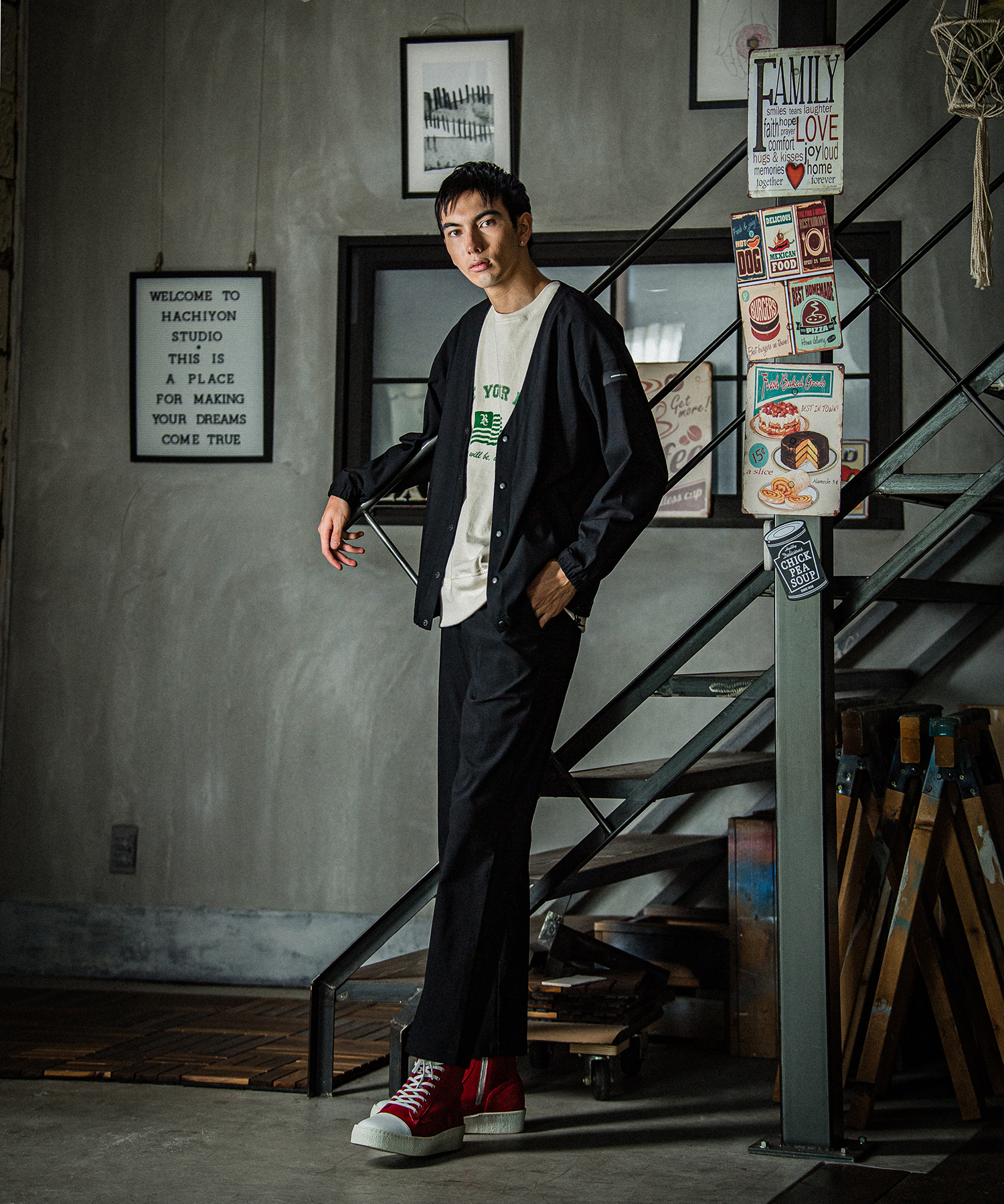 CHRIS EASY WIDE PANTS