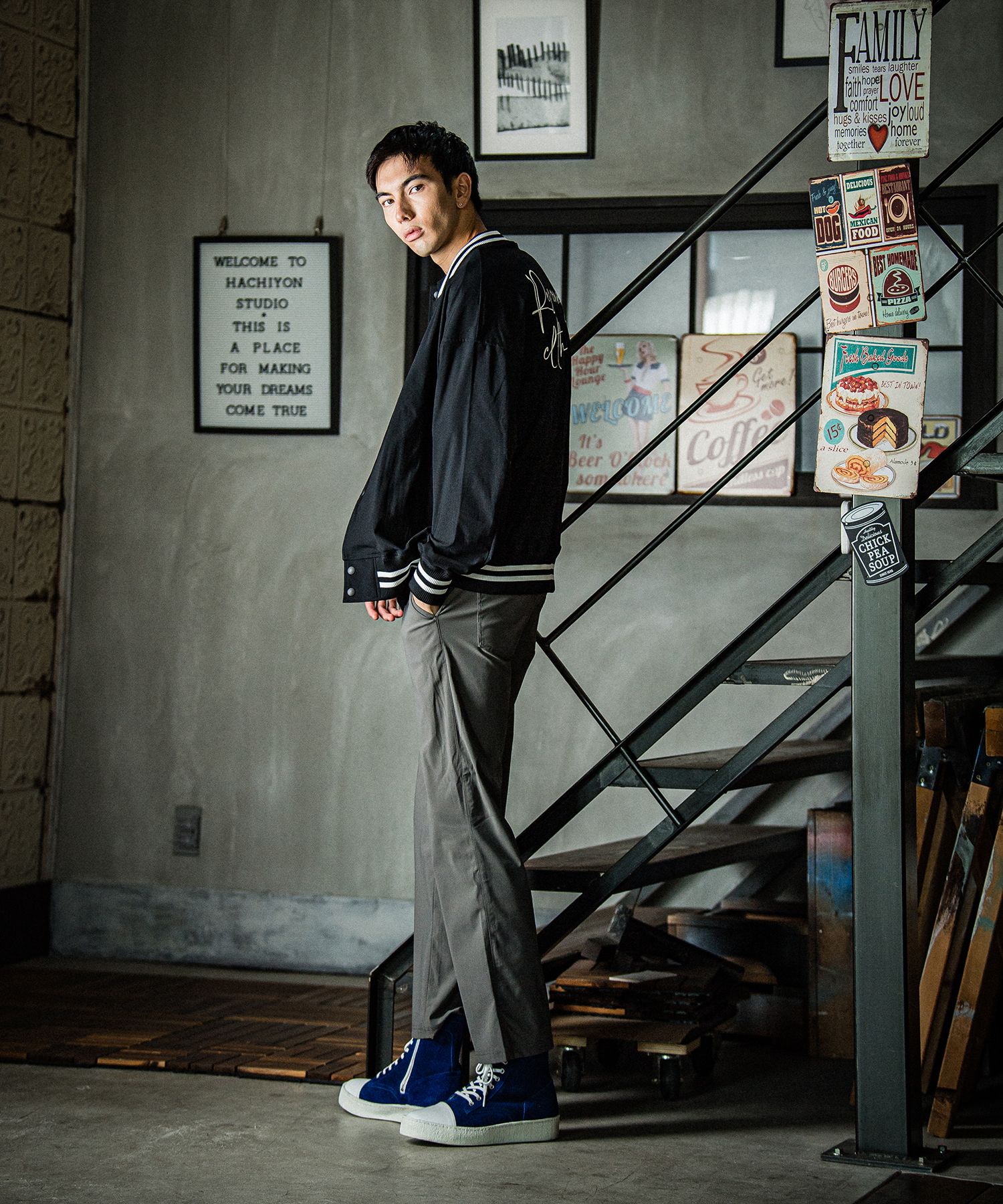 CHRIS EASY WIDE PANTS