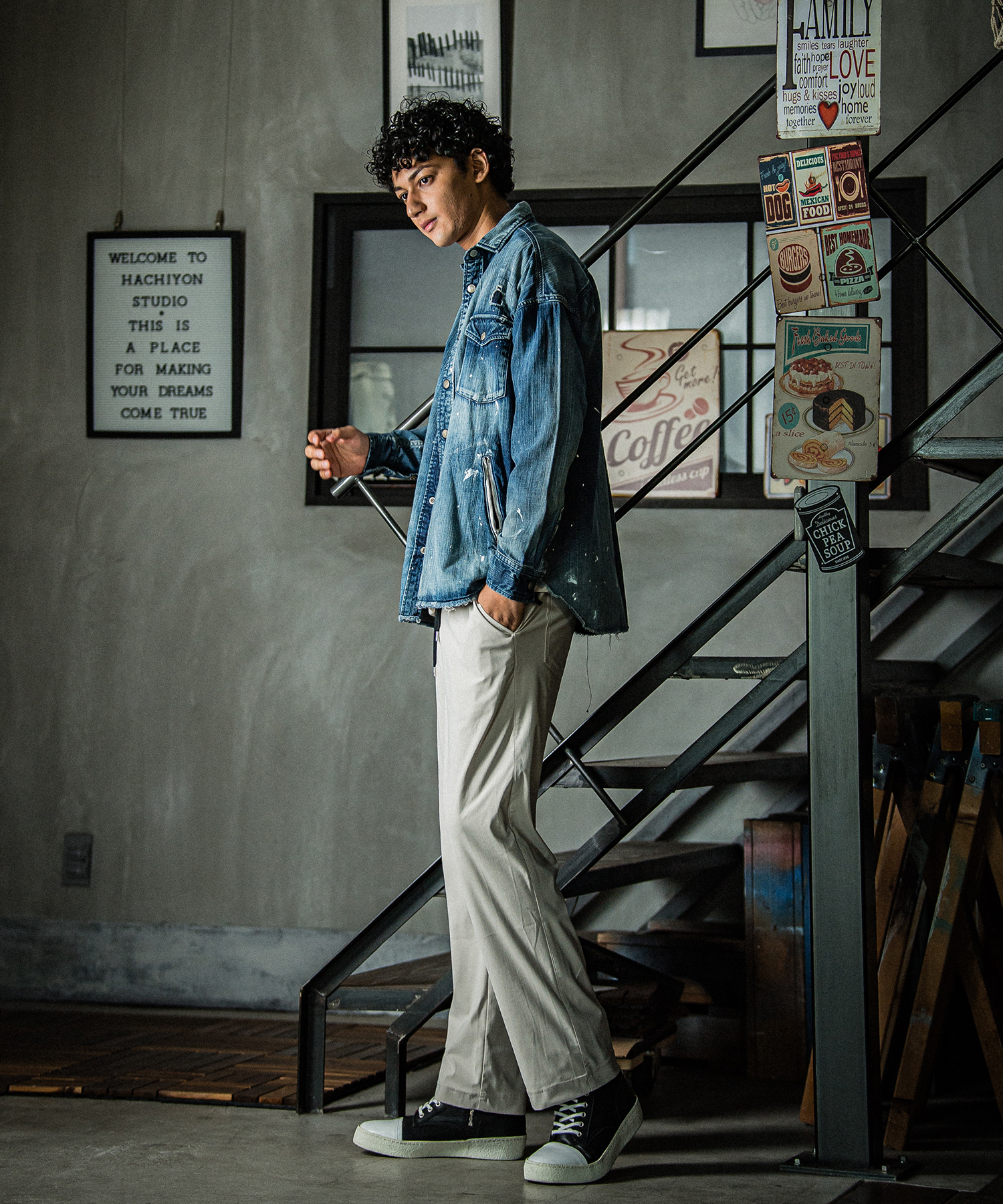 CHRIS EASY WIDE PANTS