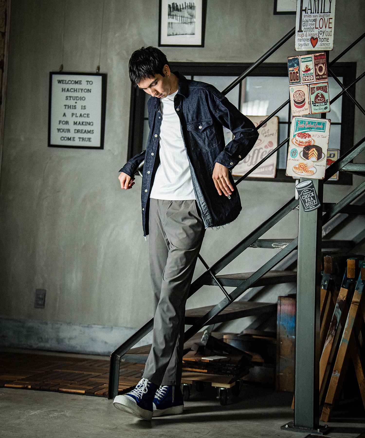 CHRIS EASY WIDE PANTS