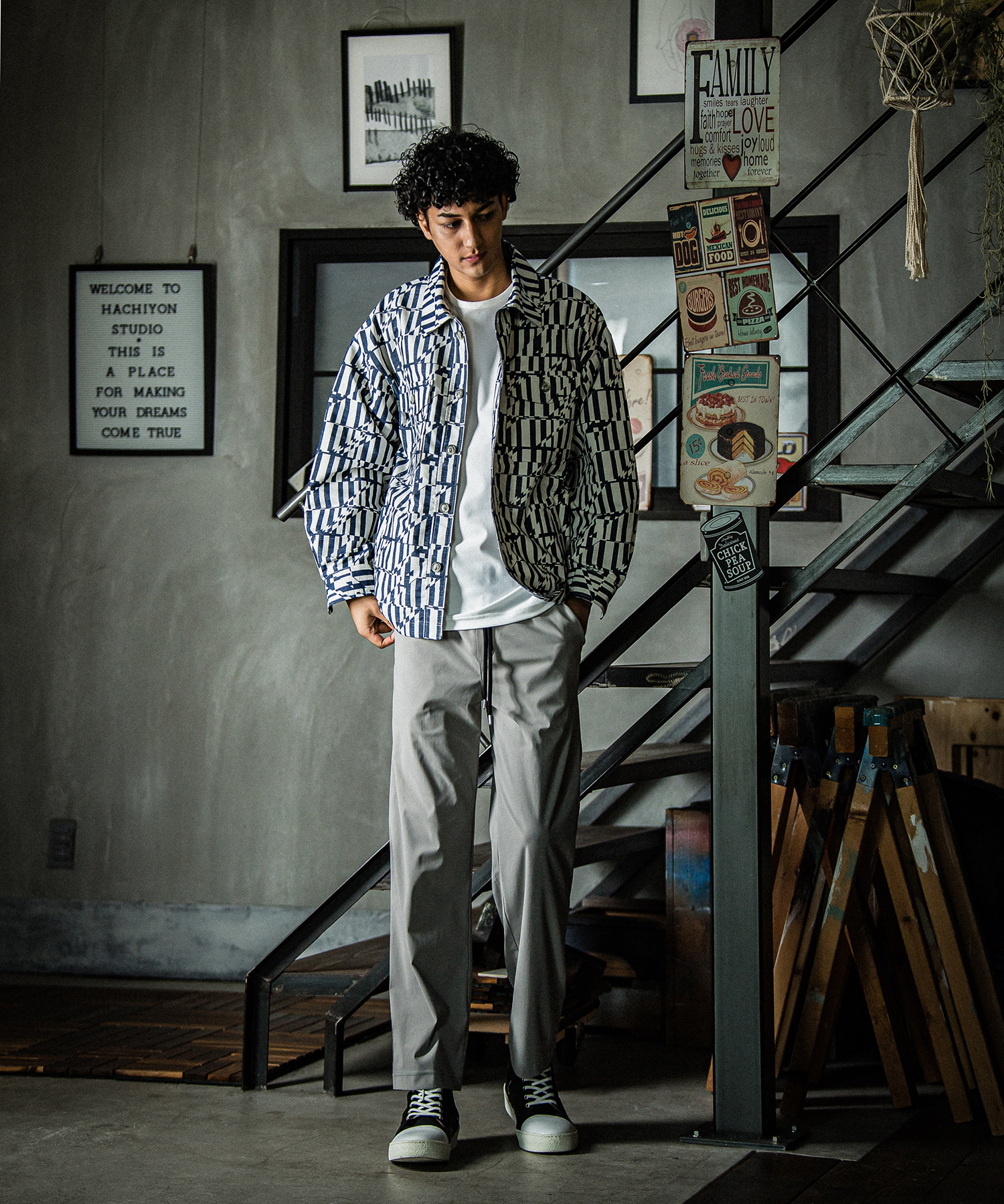 CHRIS EASY WIDE PANTS