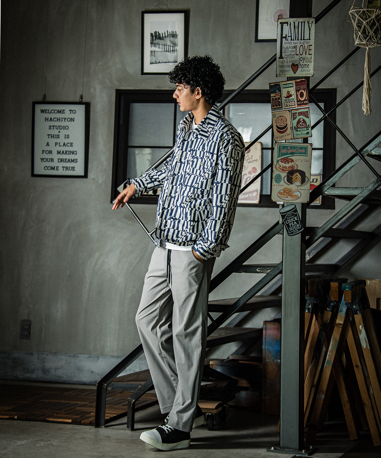 CHRIS EASY WIDE PANTS