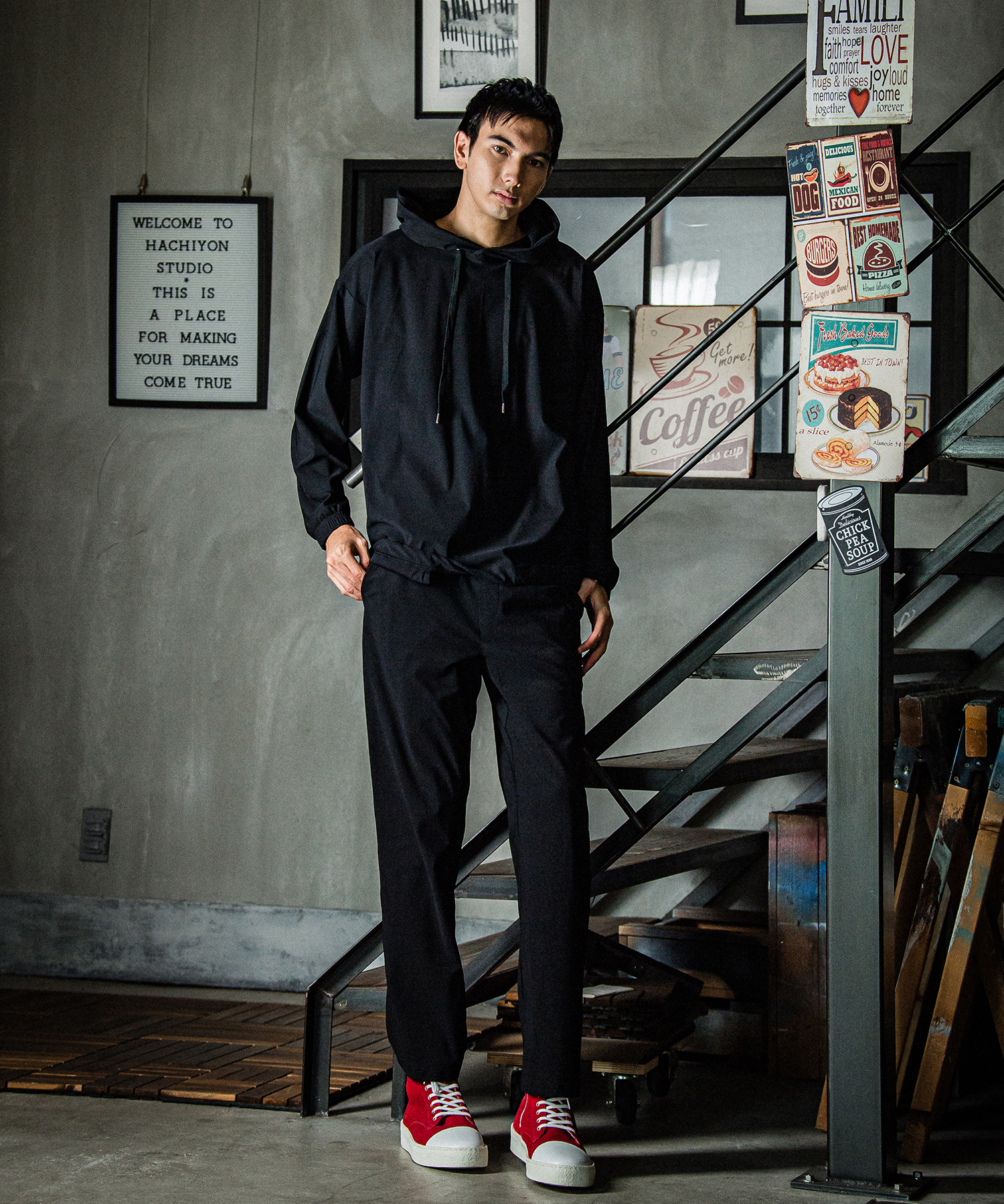 CHRIS EASY WIDE PANTS