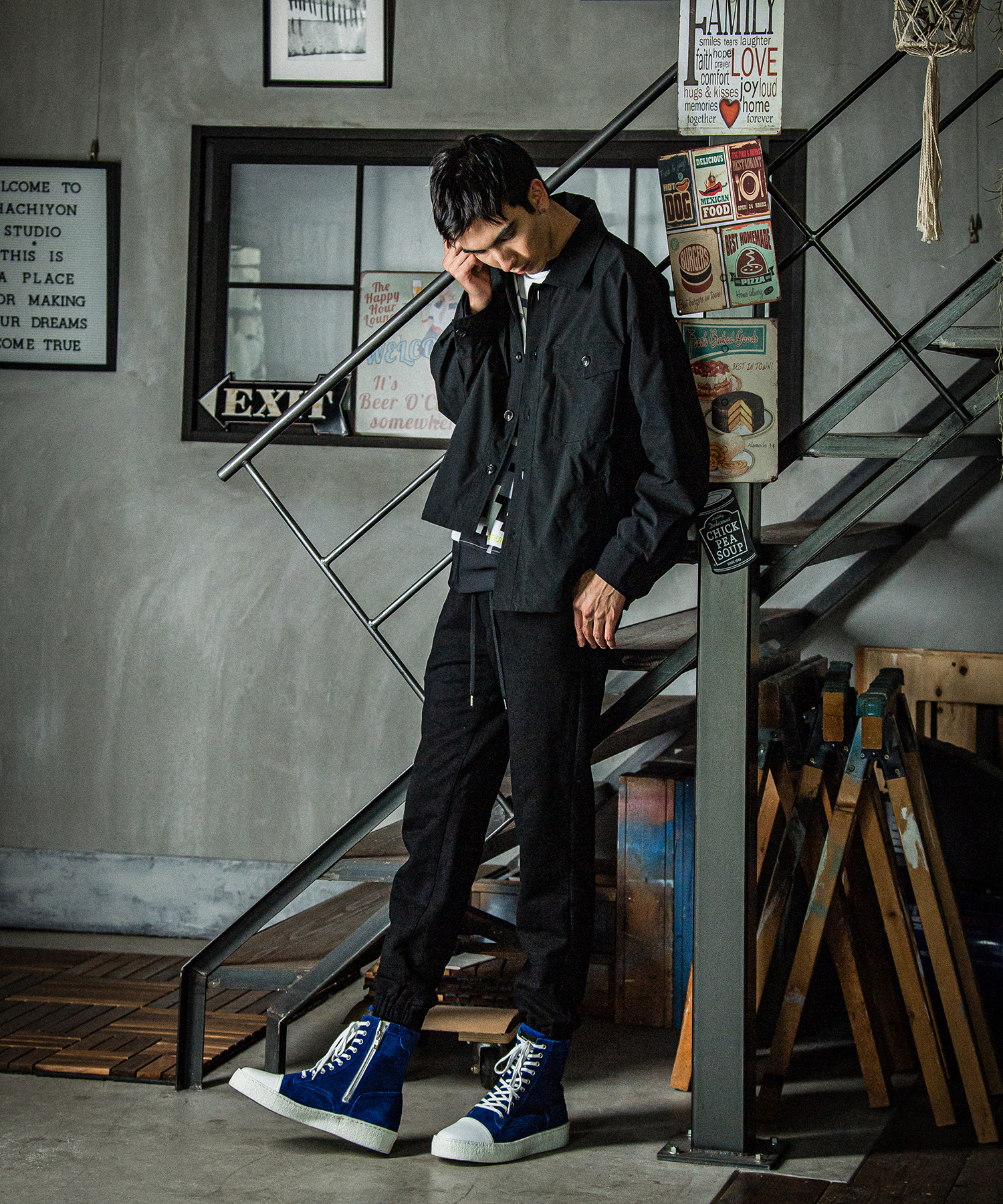 RESOUND CLOTHING リサウンドクロージング 裏起毛トレーナー RESOUND CLOTHING リサウンドクロージング 裏起毛トレーナー