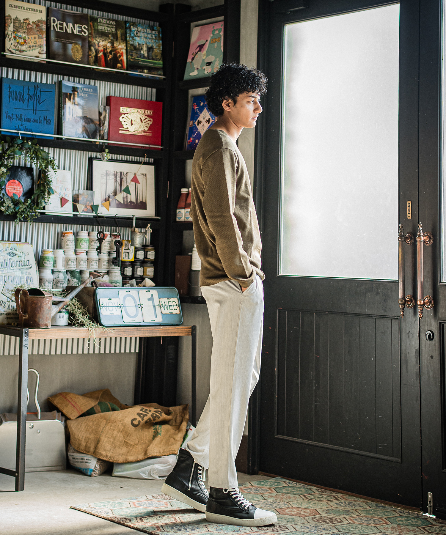 PAT WIDE EASY PANTS