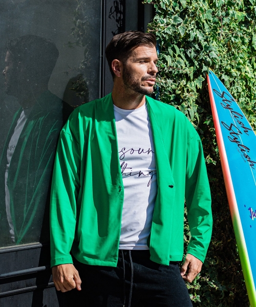 RUDE GALLERYブラックパンサー　ノーカラー　ガウン（ミント） RESOUNDCLOTHING OFFICIAL STORE（リサウンドクロージング