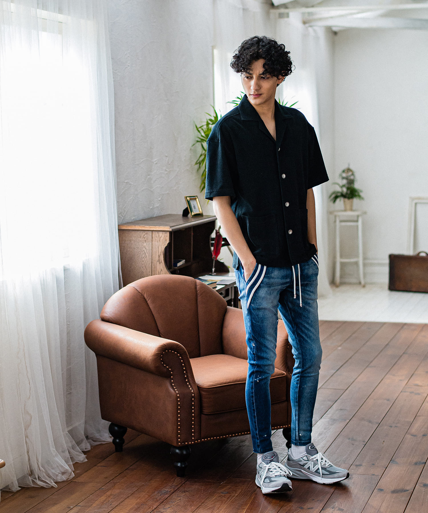 EX denim jersey  EDGE   PT