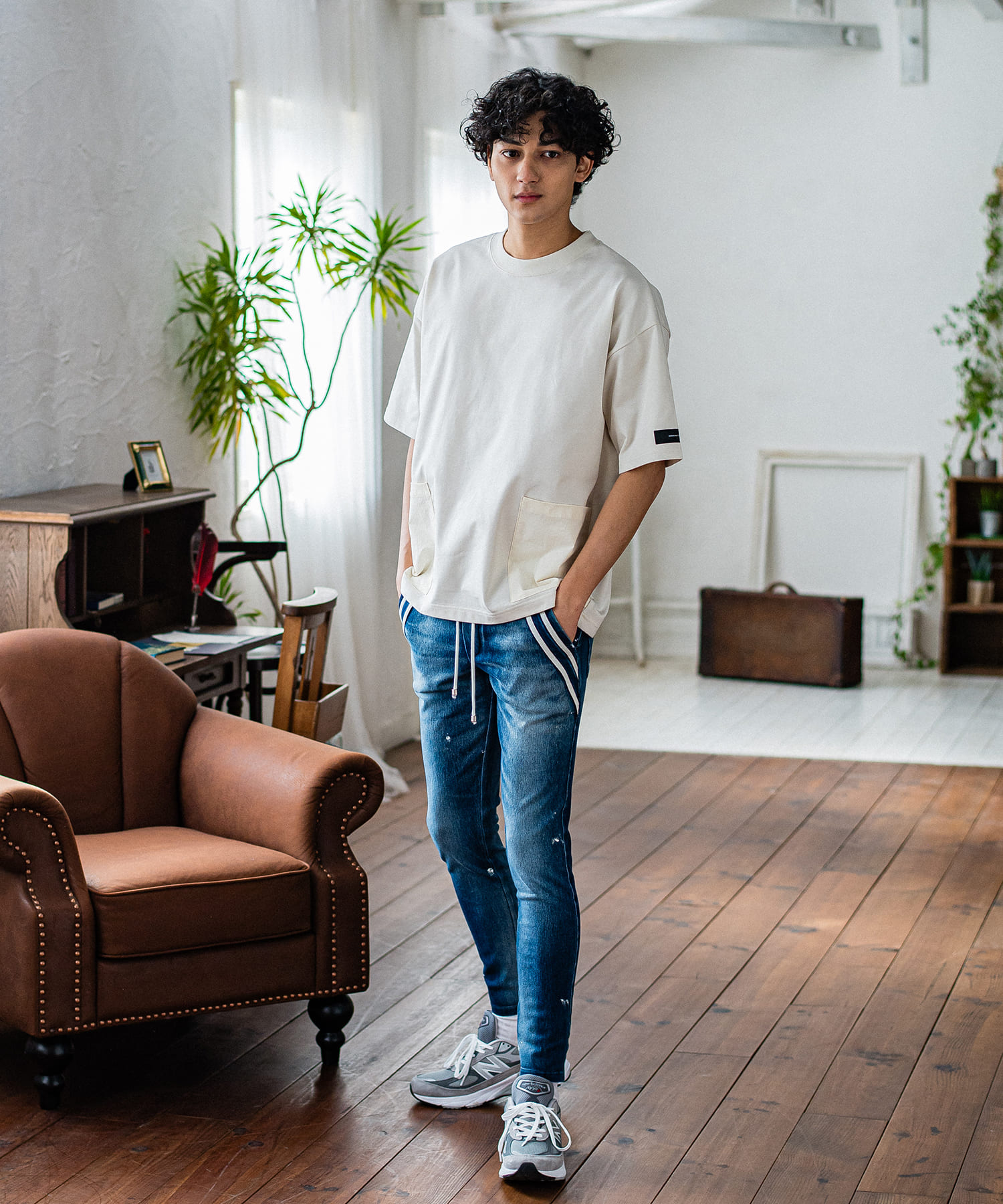 EX denim jersey  EDGE   PT