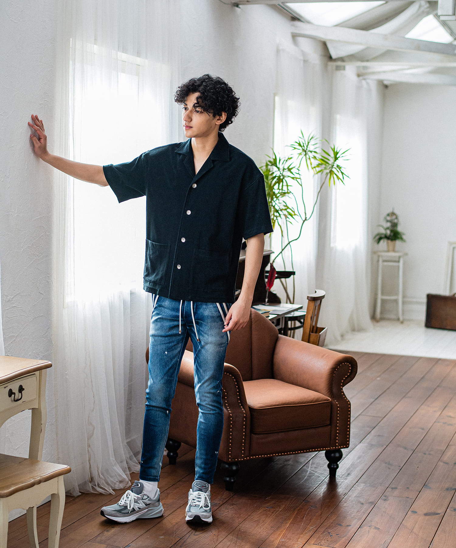 EX denim jersey  EDGE   PT