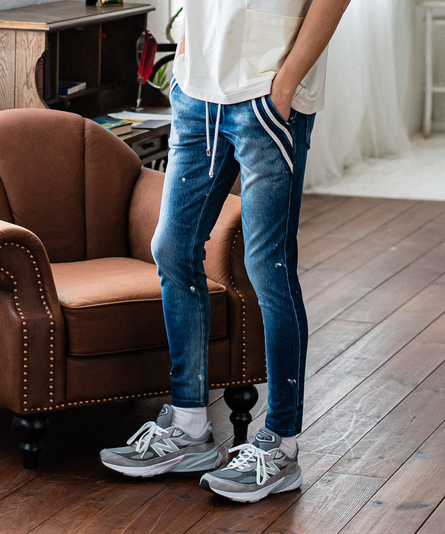 EX denim jersey  EDGE   PT