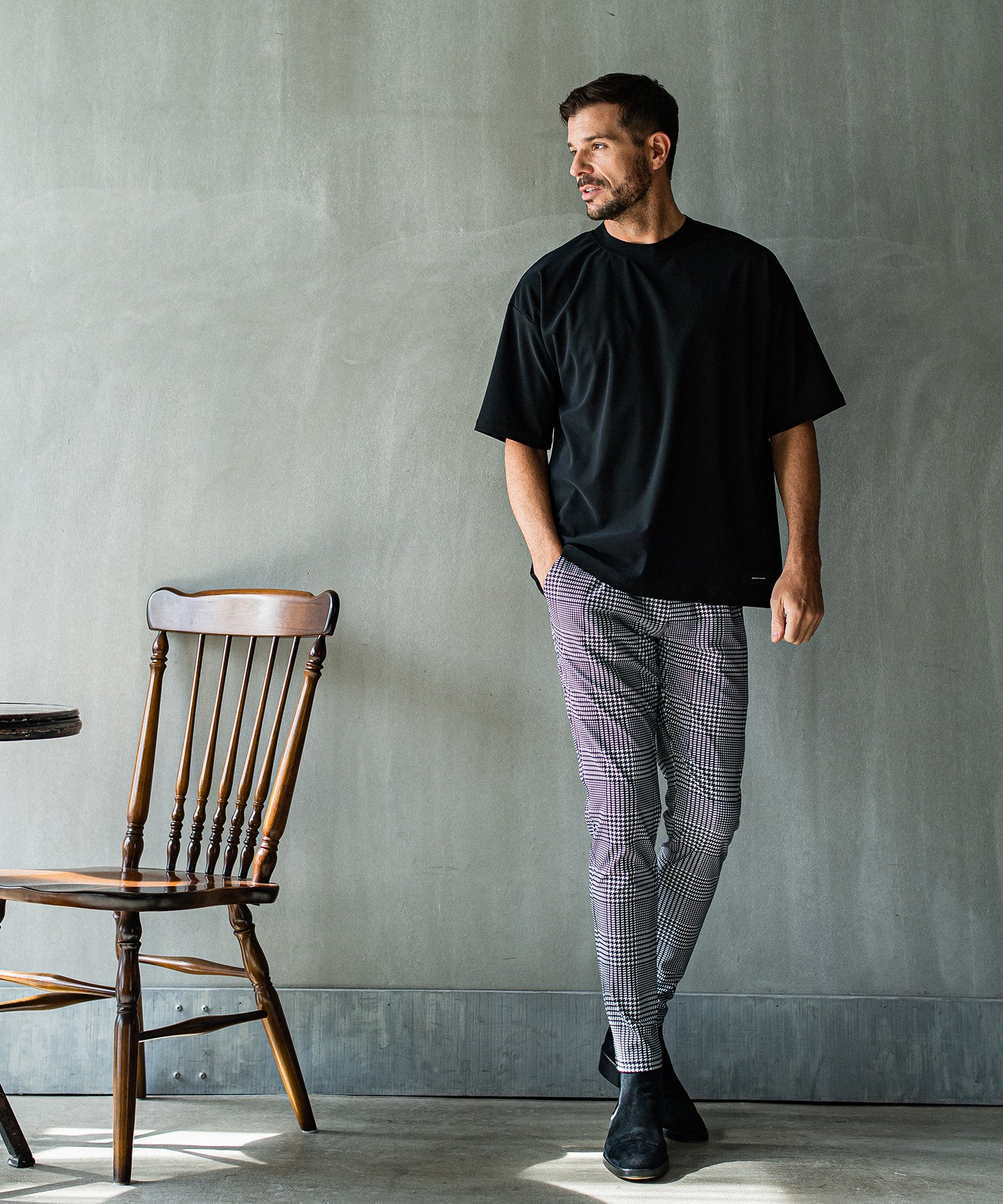 CHRIS EASY TUCK PANTS