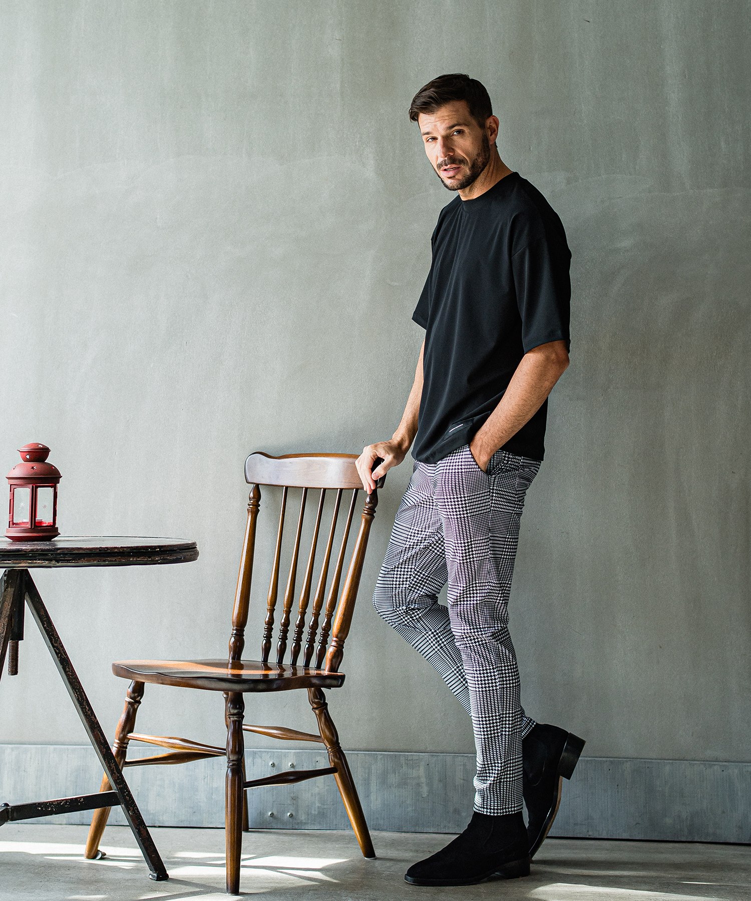 CHRIS EASY TUCK PANTS