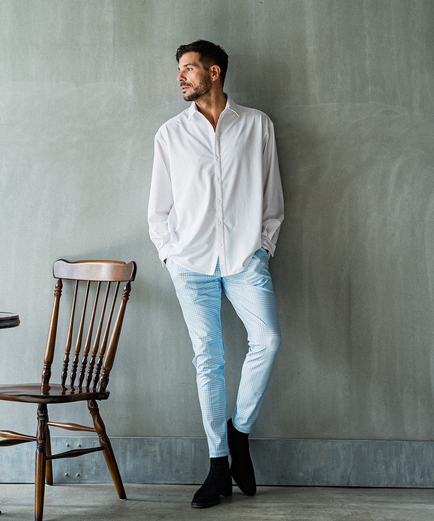 CHRIS EASY TUCK PANTS