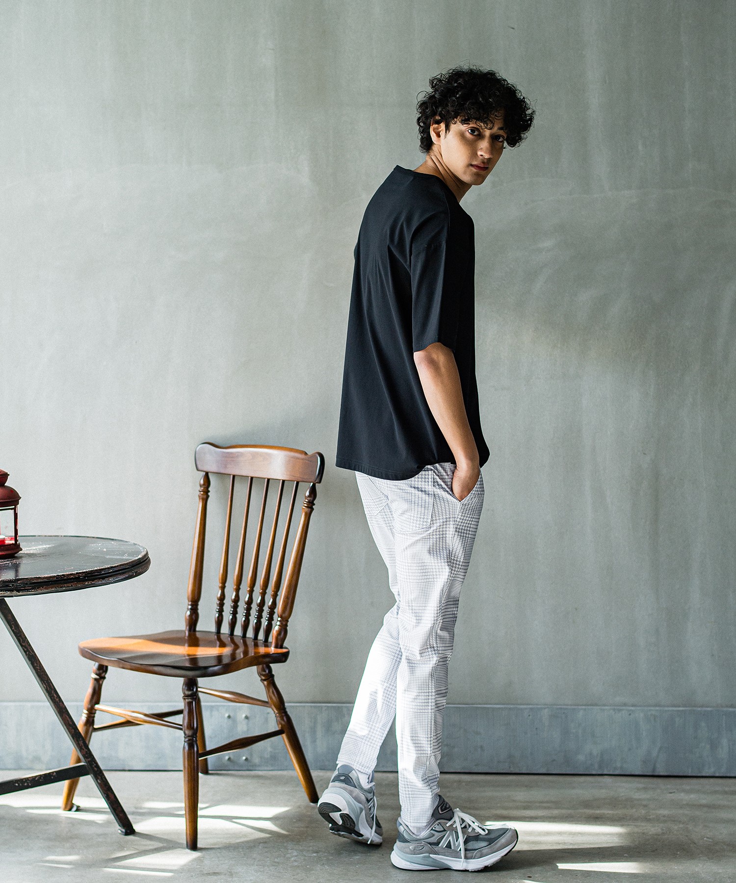 CHRIS EASY TUCK PANTS