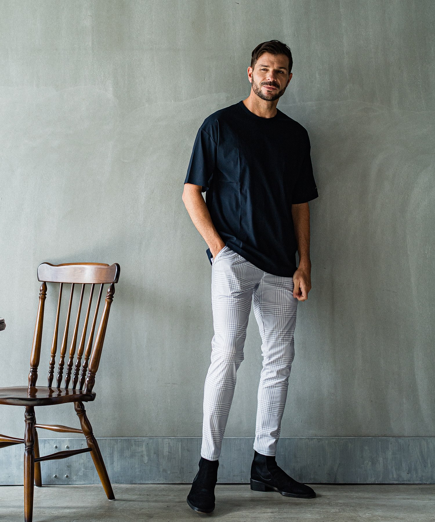 CHRIS EASY TUCK PANTS