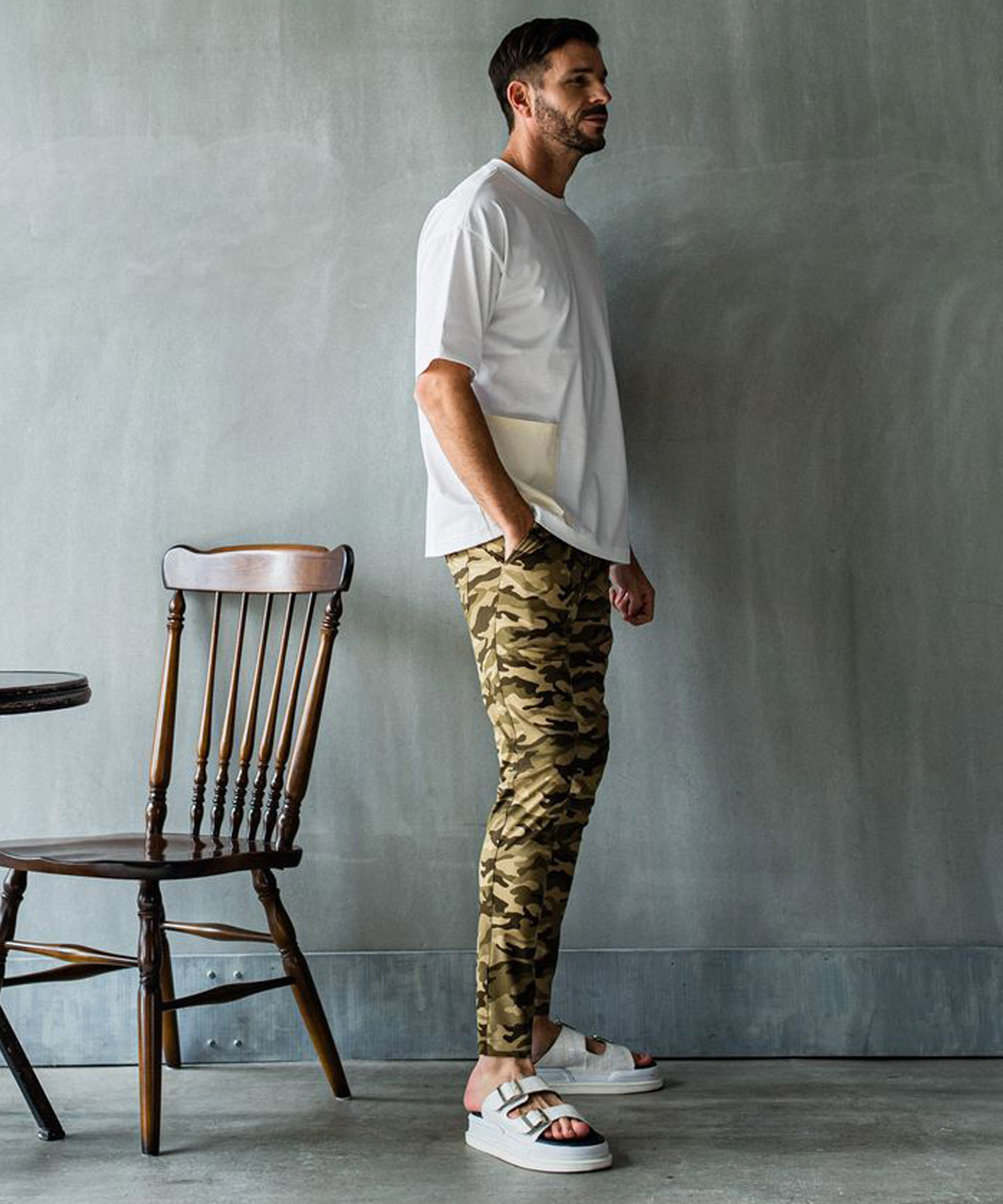 CHRIS EASY TUCK PANTS