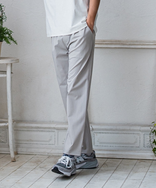 CHRIS EASY WIDE TUCK PANTS