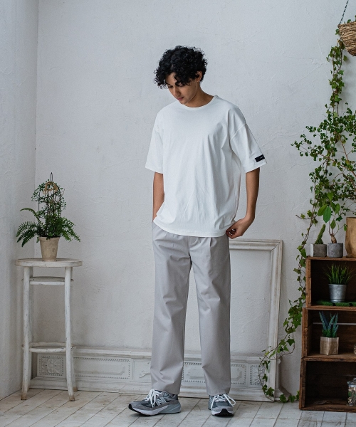 CHRIS EASY WIDE TUCK PANTS