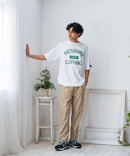 CHRIS EASY WIDE TUCK PANTS