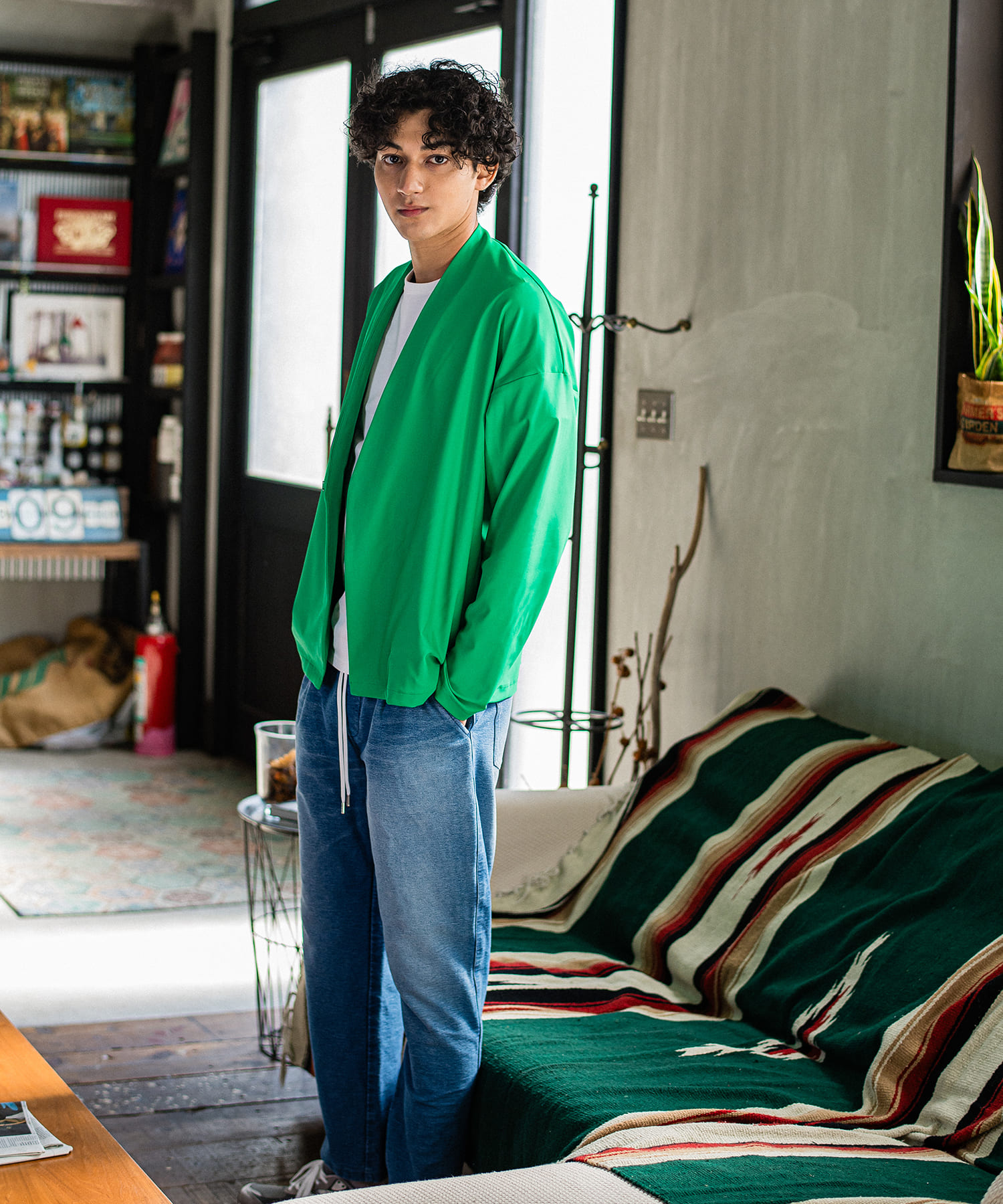 EX denim jersey  WIDE PT