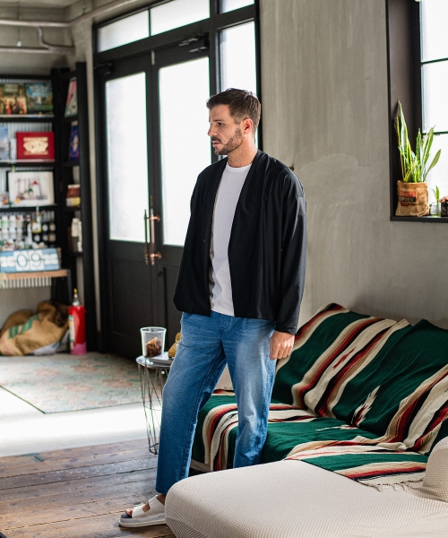 EX denim jersey  WIDE PT