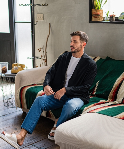 EX denim jersey  WIDE PT