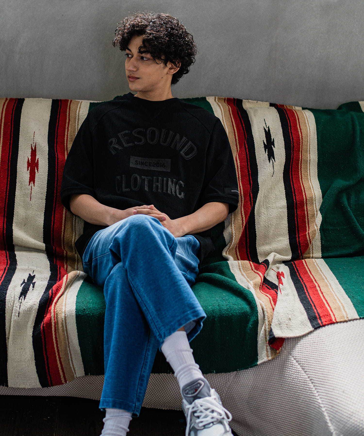 EX denim jersey  WIDE PT