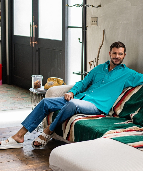 EX denim jersey  WIDE PT