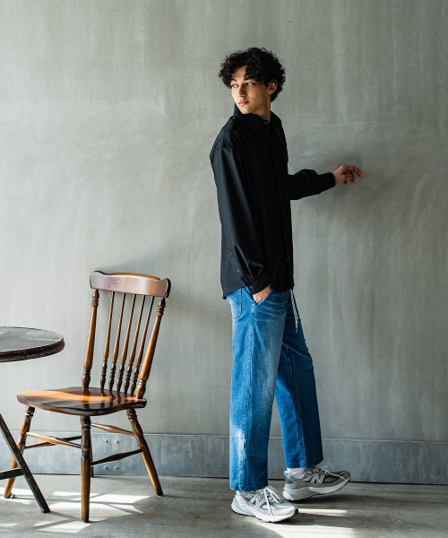 EX denim jersey  WIDE PT