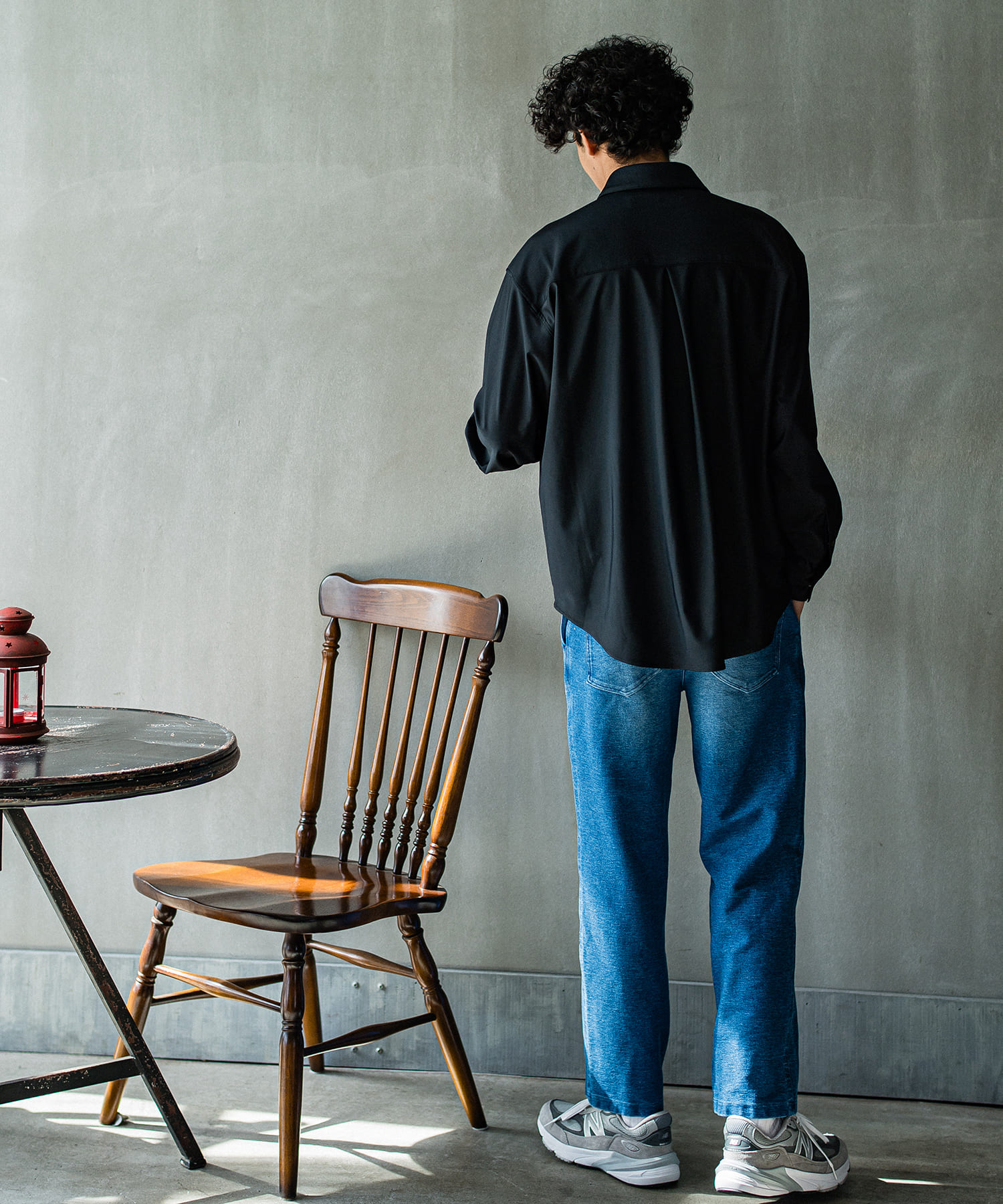 EX denim jersey  WIDE PT