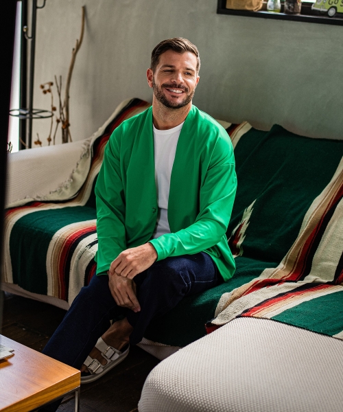 EX denim jersey  WIDE PT