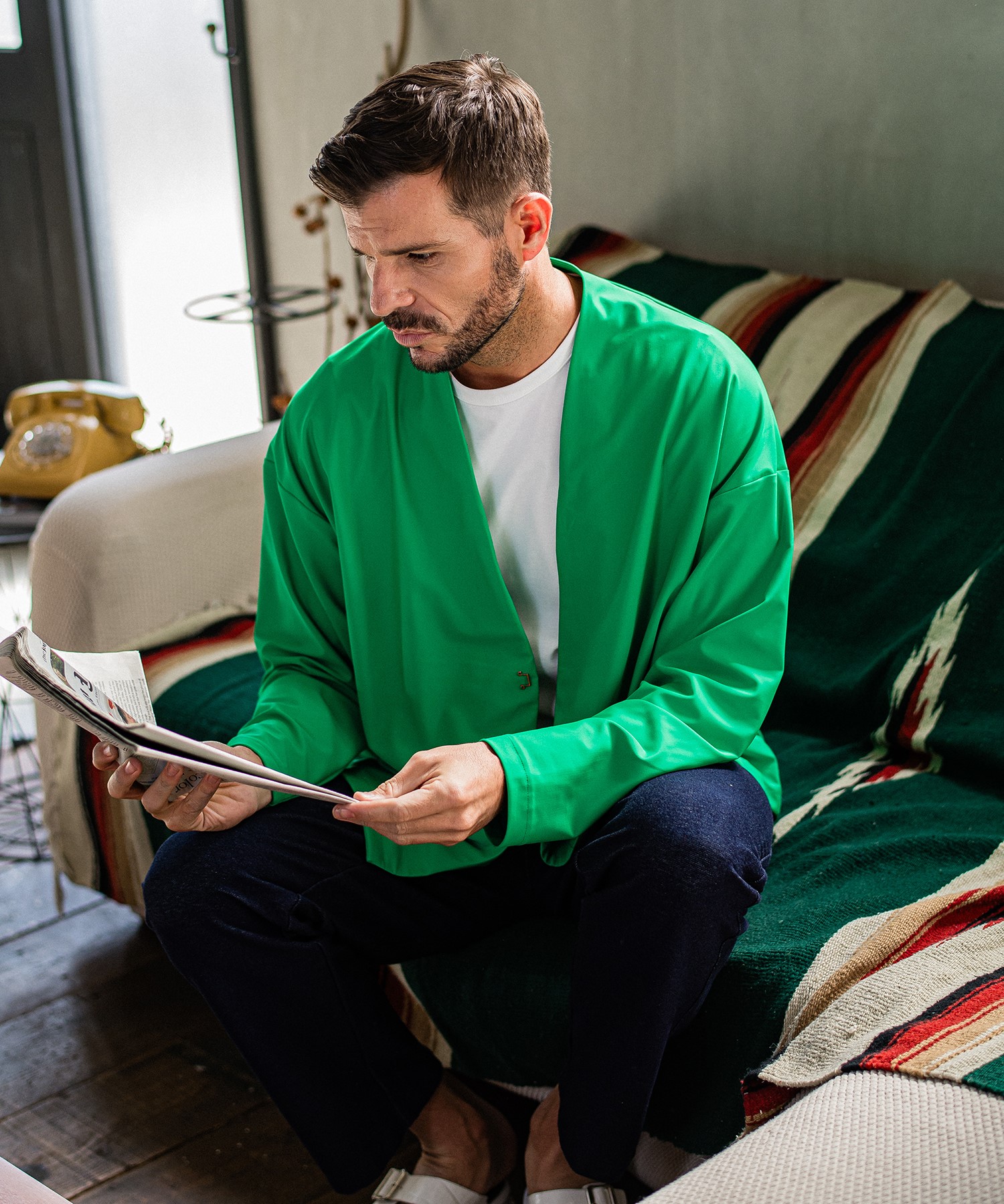 EX denim jersey  WIDE PT