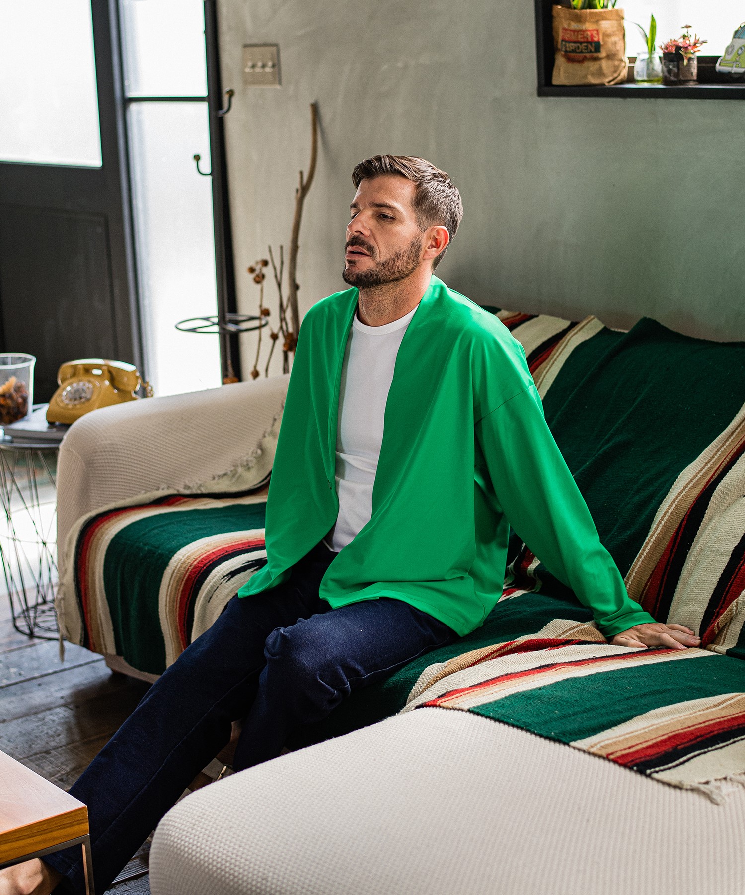 EX denim jersey  WIDE PT