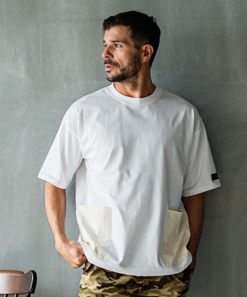 SIDE POCKET  OVER TEE