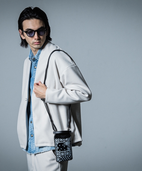 vermilion×RESOUND PVC Mobile pouch