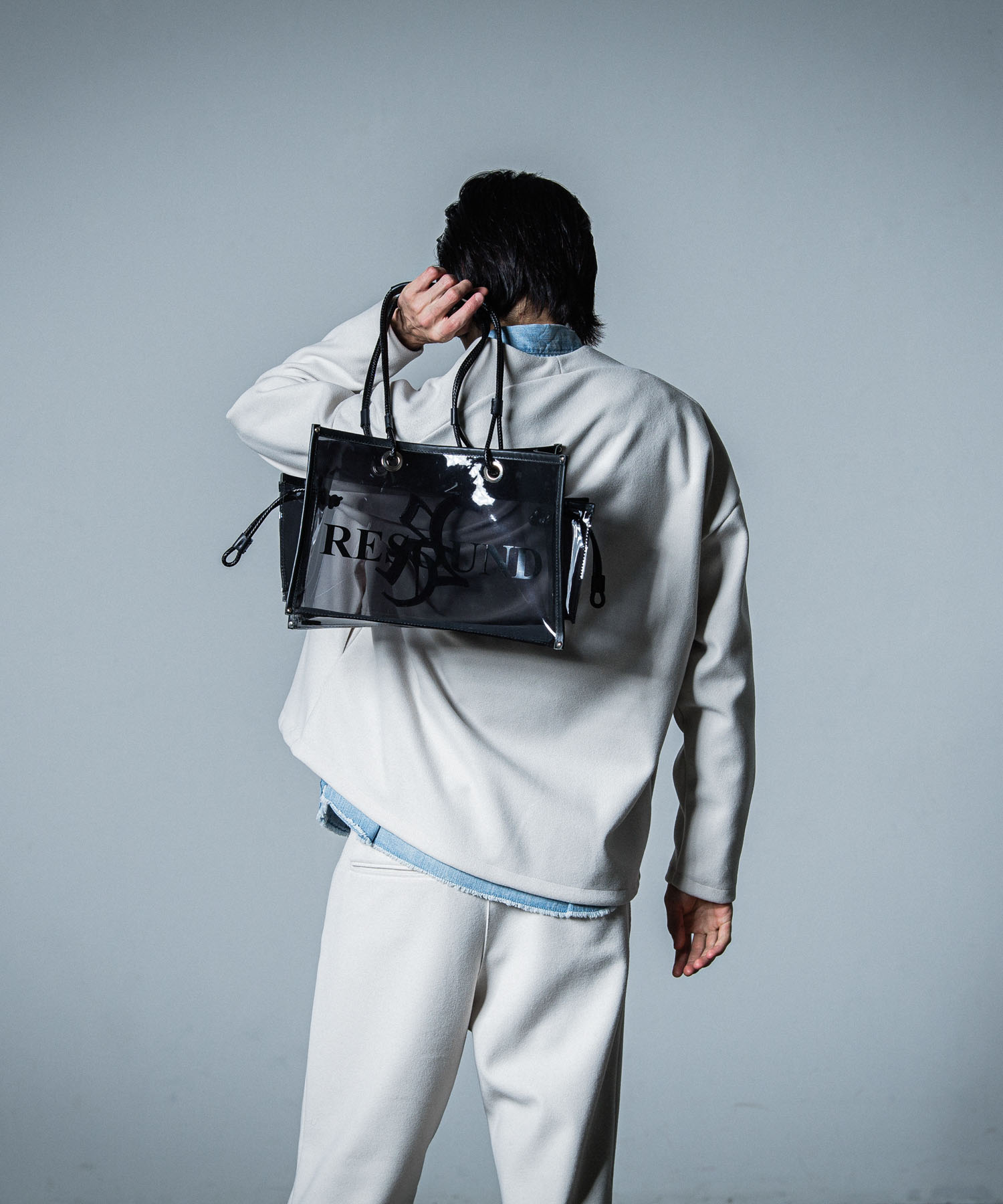 vermilion×RESOUND PVC TOTE BAG