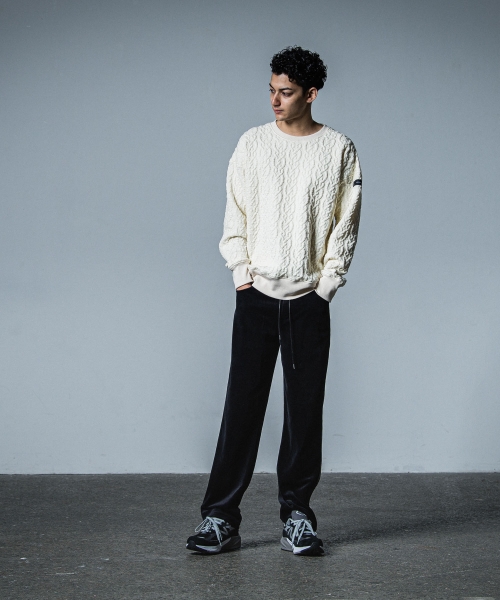 注目■RESOUND CLOTHING■大人気 ケーブルトレーナー 国内発送 楽天市場】resound clothing（スウェット・トレーナー｜トップス