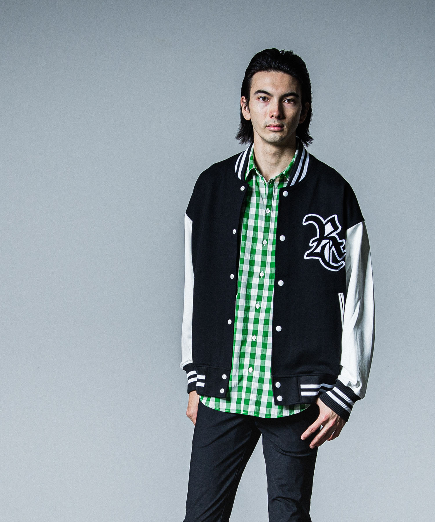 RC Jersey OVER VARSITY JACKET