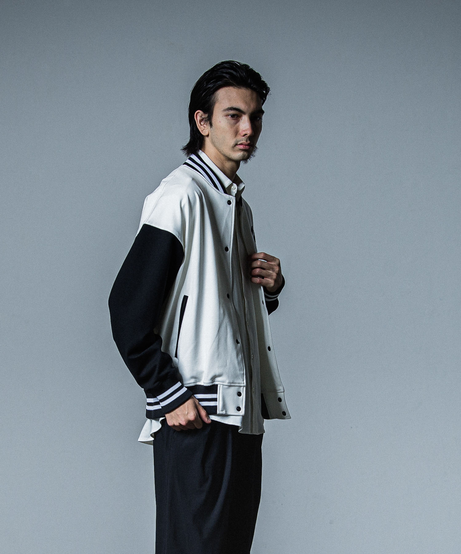 RC Jersey OVER VARSITY JACKET