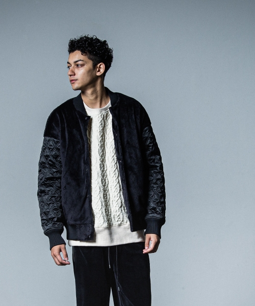 BOA OVER VARSITY JACKET