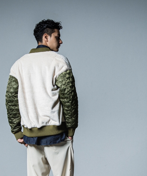 BOA OVER VARSITY JACKET