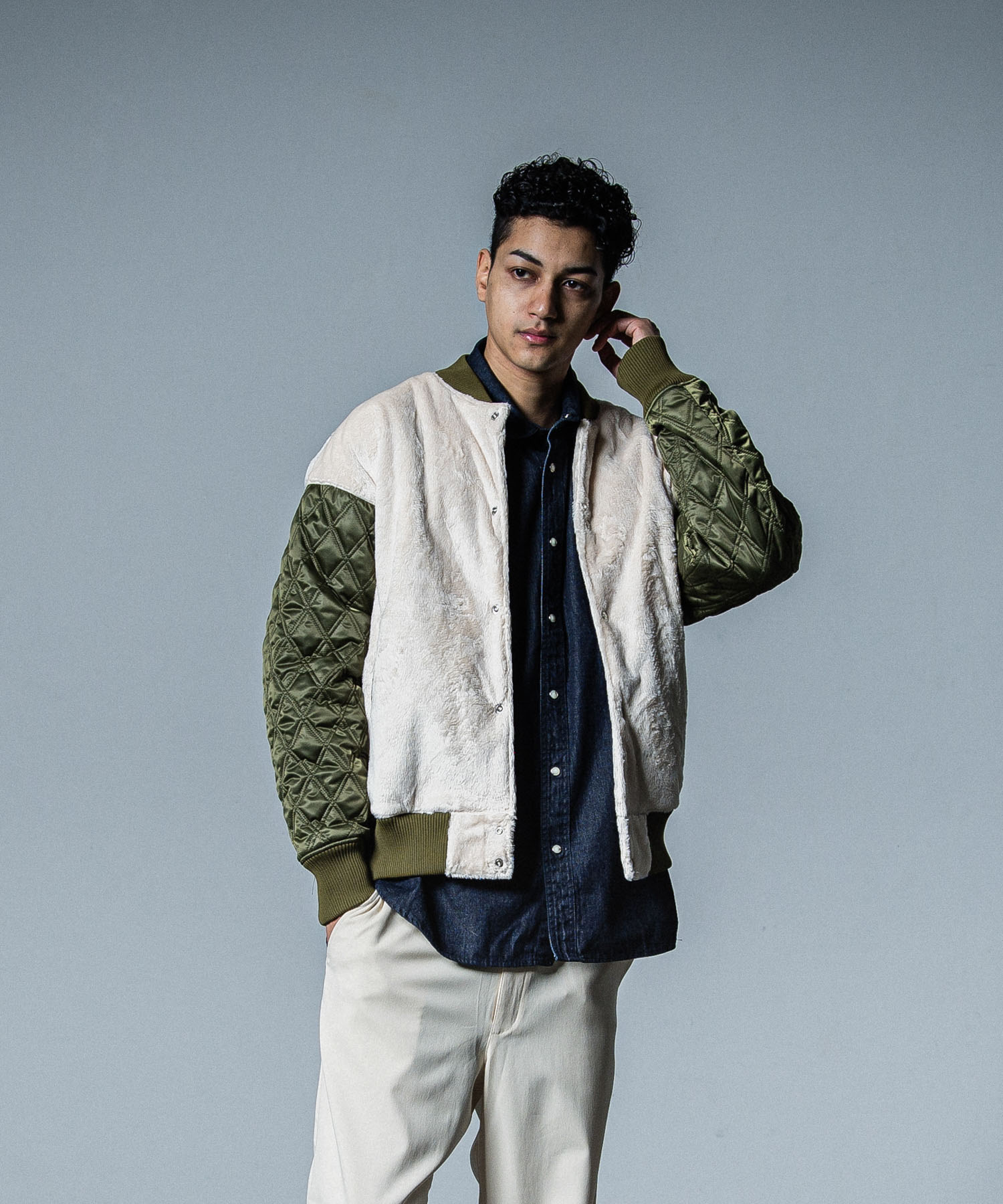 BOA OVER VARSITY JACKET