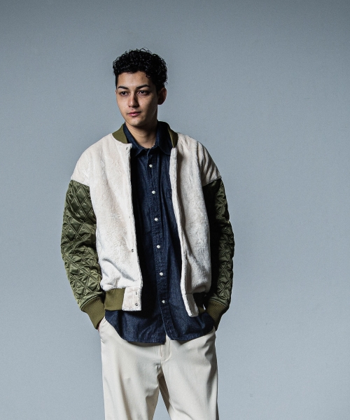 BOA OVER VARSITY JACKET