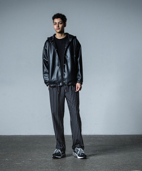 CHRIS EASY WIDE TUCK PANTS