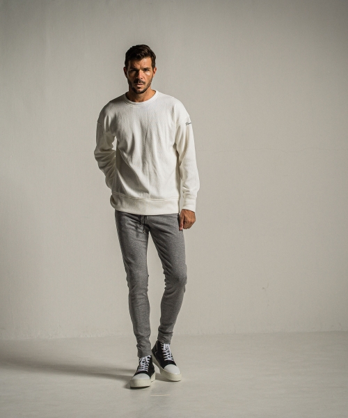 velours fleece thermal loose trainer