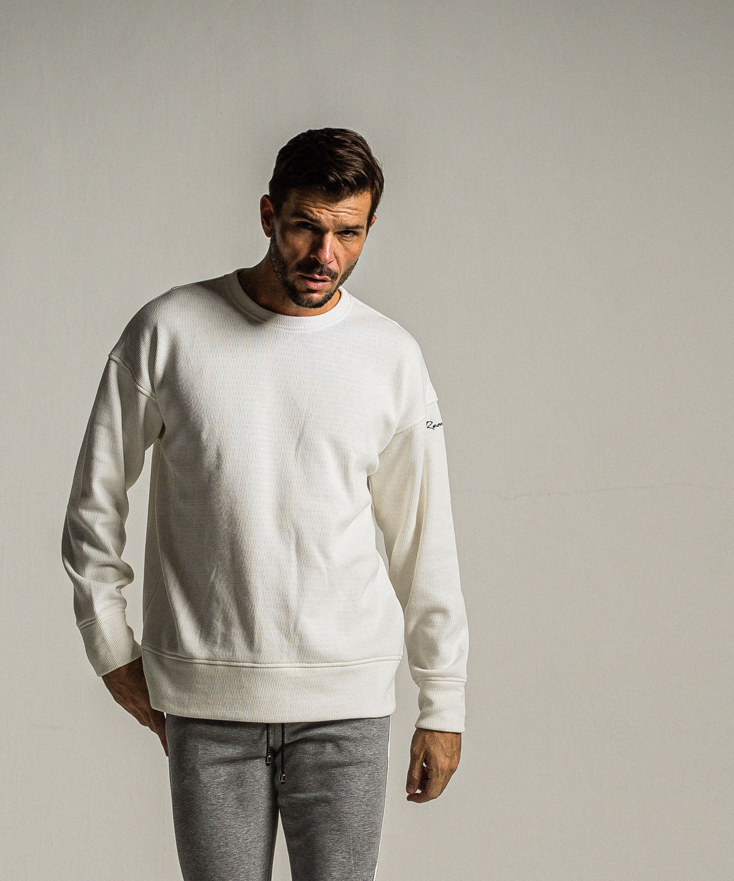 velours fleece thermal loose trainer