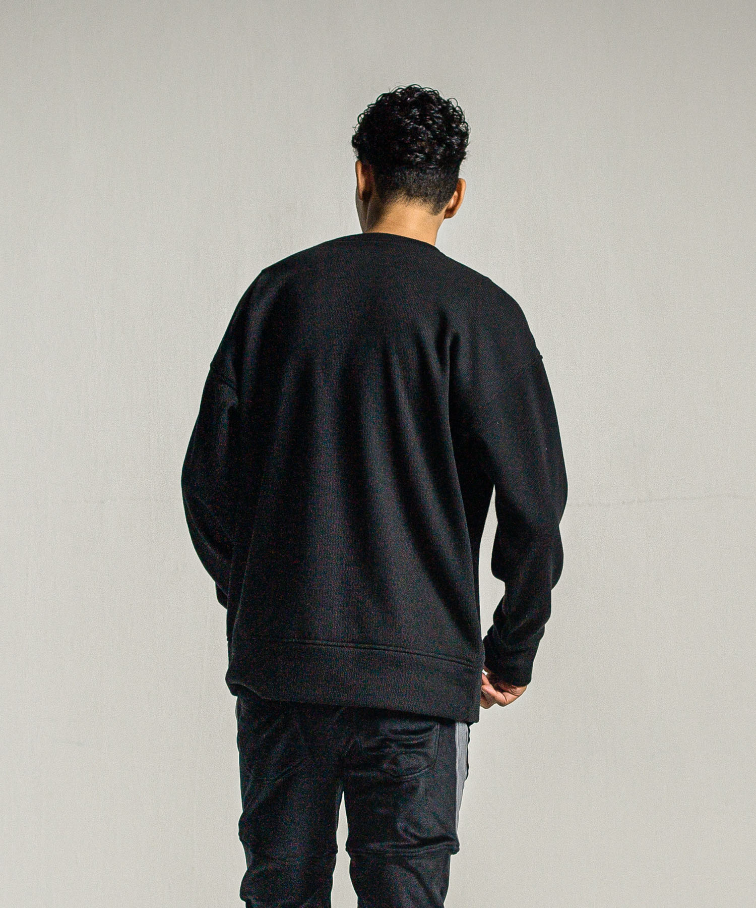 velours fleece thermal loose trainer