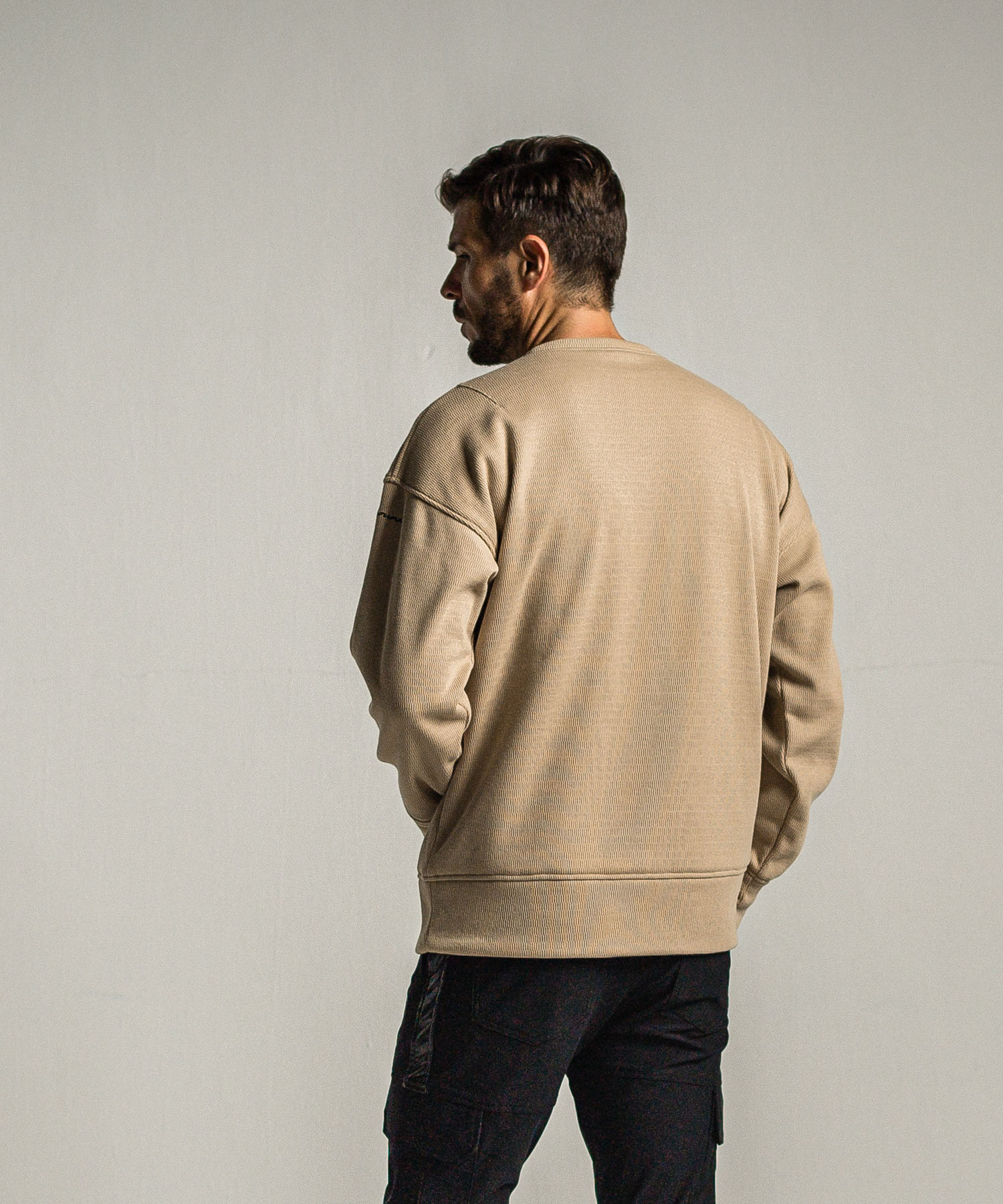 velours fleece thermal loose trainer