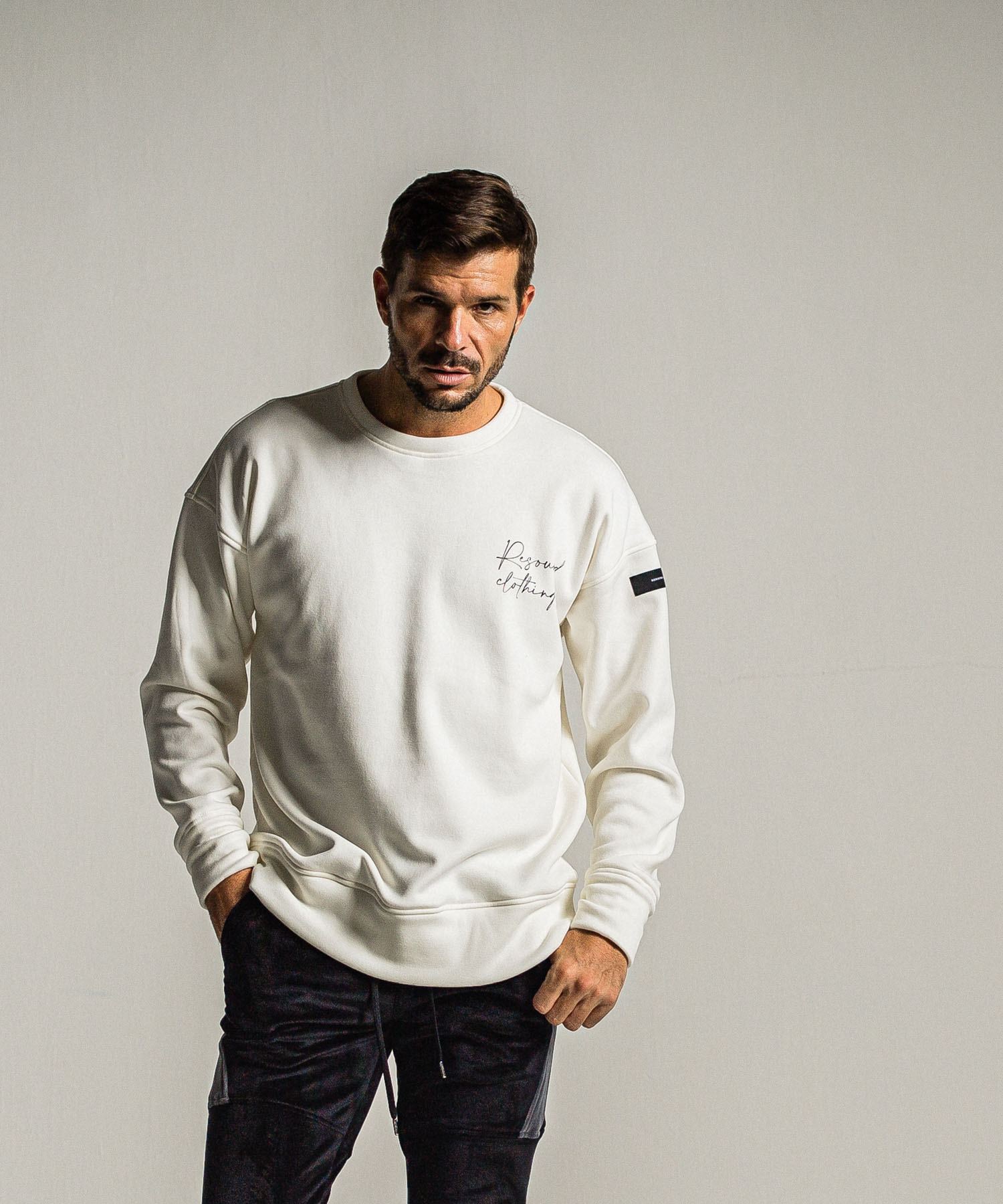 ID velours fleece drop trainer